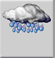 Rain showers, Mostly cloudy